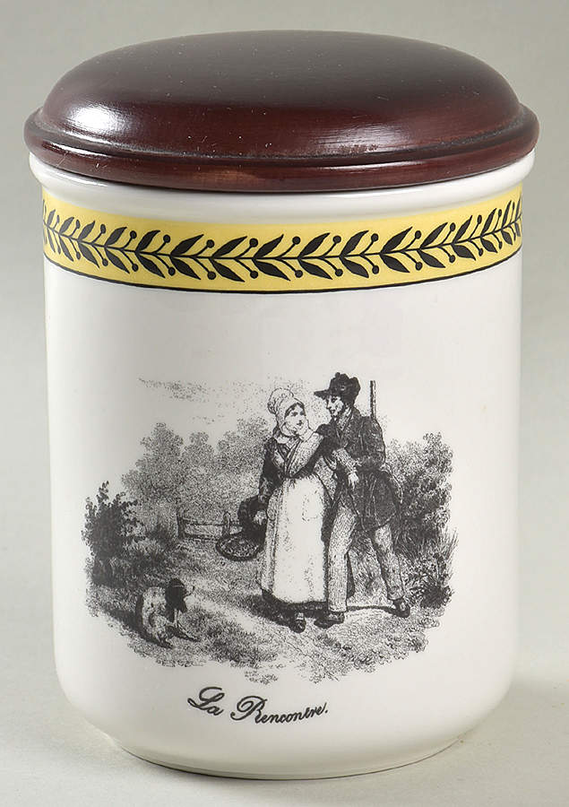 Audun Ferme 5" Storage Jar & Lid by Villeroy & Boch-1