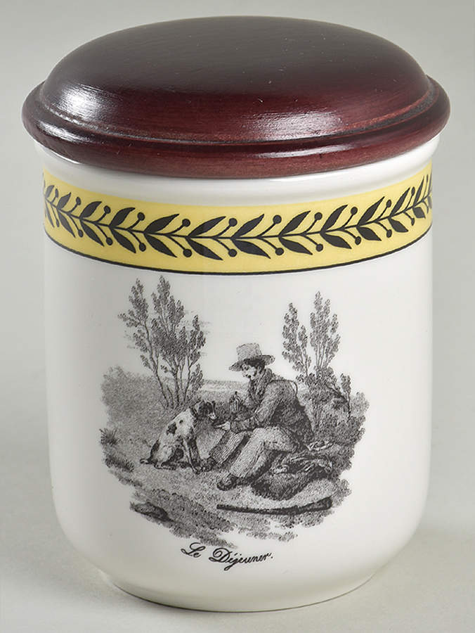 Audun Ferme 4" Storage Jar & Lid by Villeroy & Boch-1