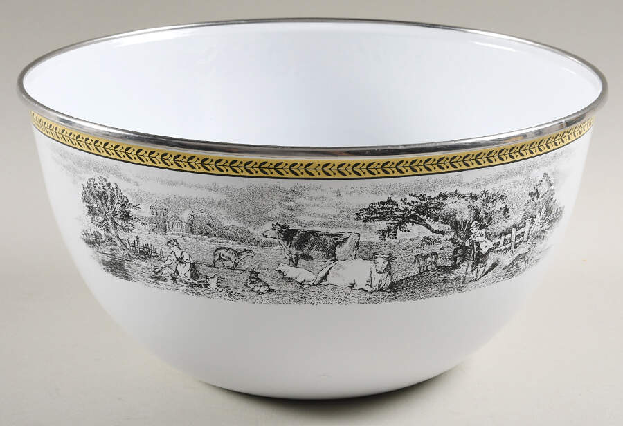 Audun Ferme 8" Metal Mixing Bowl by Villeroy & Boch-1