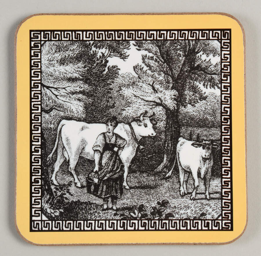 Audun Ferme Square Corkback Coaster by Villeroy & Boch-1