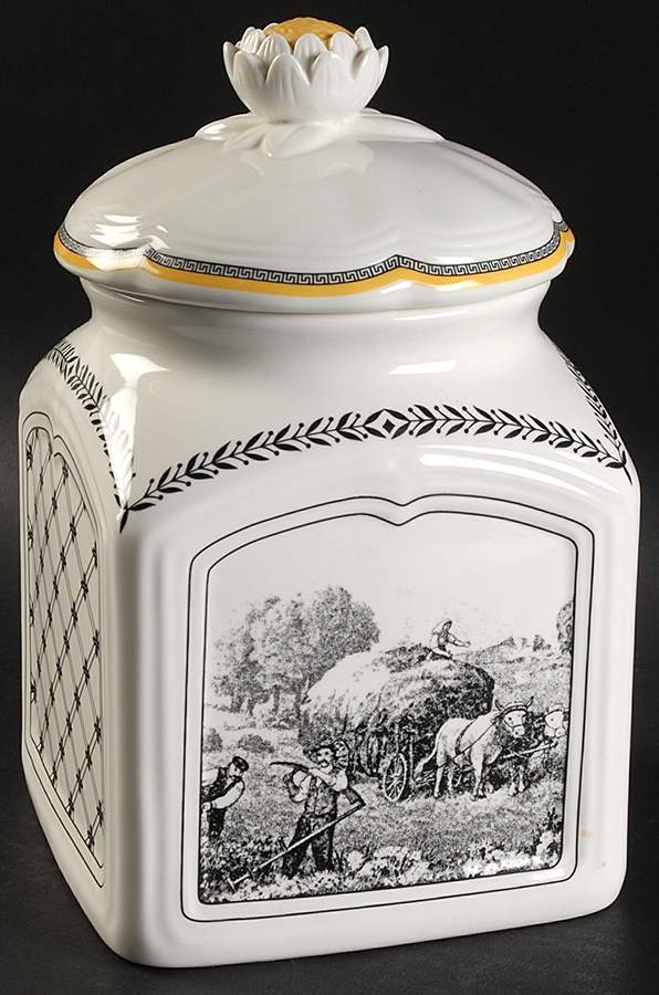 Audun Ferme Small Canister & Lid by Villeroy & Boch-1