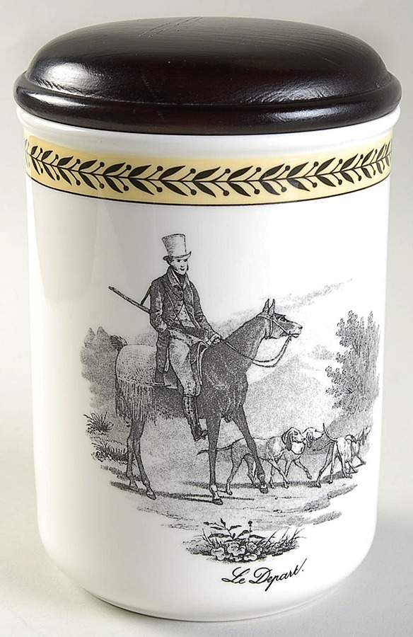 Audun Ferme 6" Storage Jar & Lid by Villeroy & Boch-1
