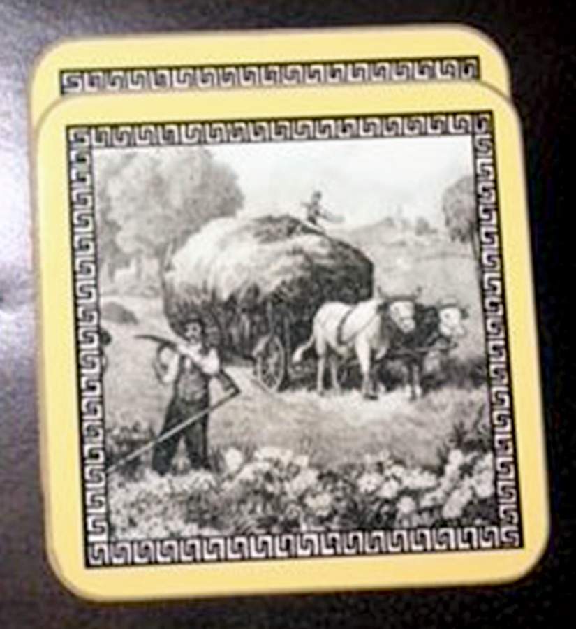 Audun Ferme Square Corkback Coaster by Villeroy & Boch-1