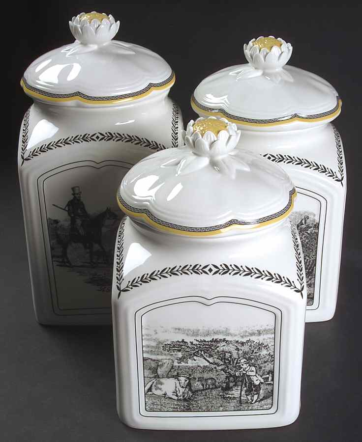 Audun Ferme (3 Piece) Canister Set (Box Set) by Villeroy & Boch-1