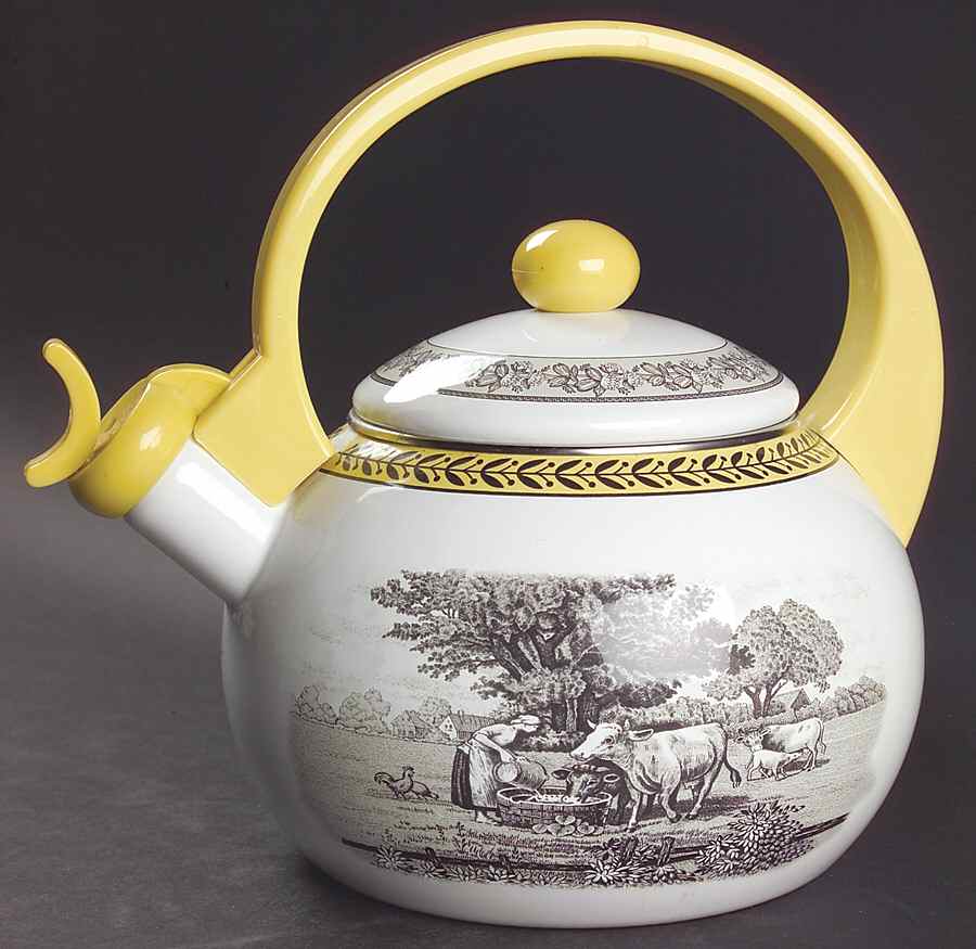 Audun Ferme Metal Kettle & Lid by Villeroy & Boch-1