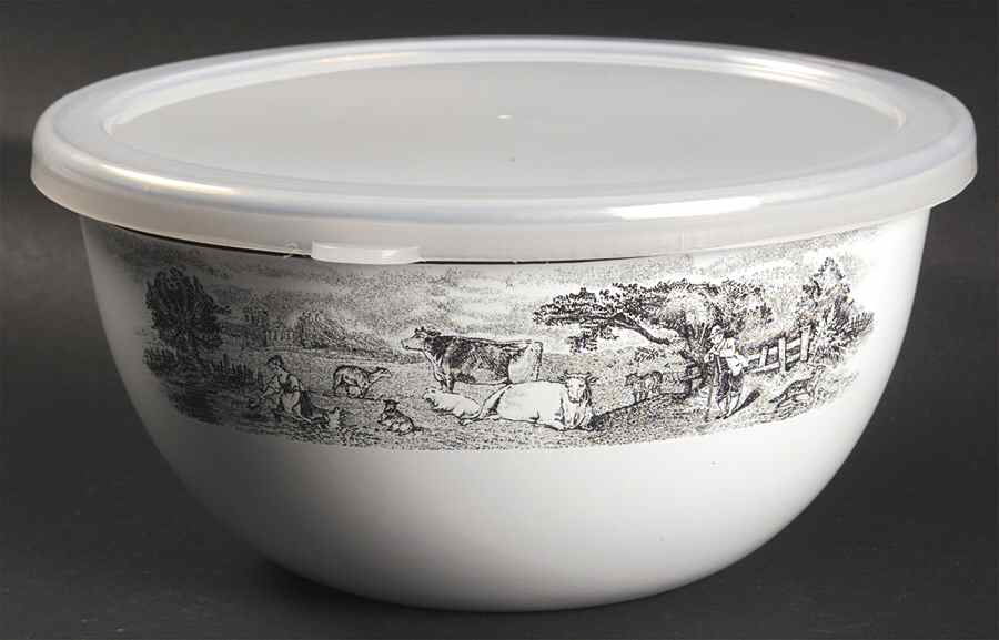 Audun Ferme 6" Metal Mixing Bowl & Plastic Lid by Villeroy & Boch-1