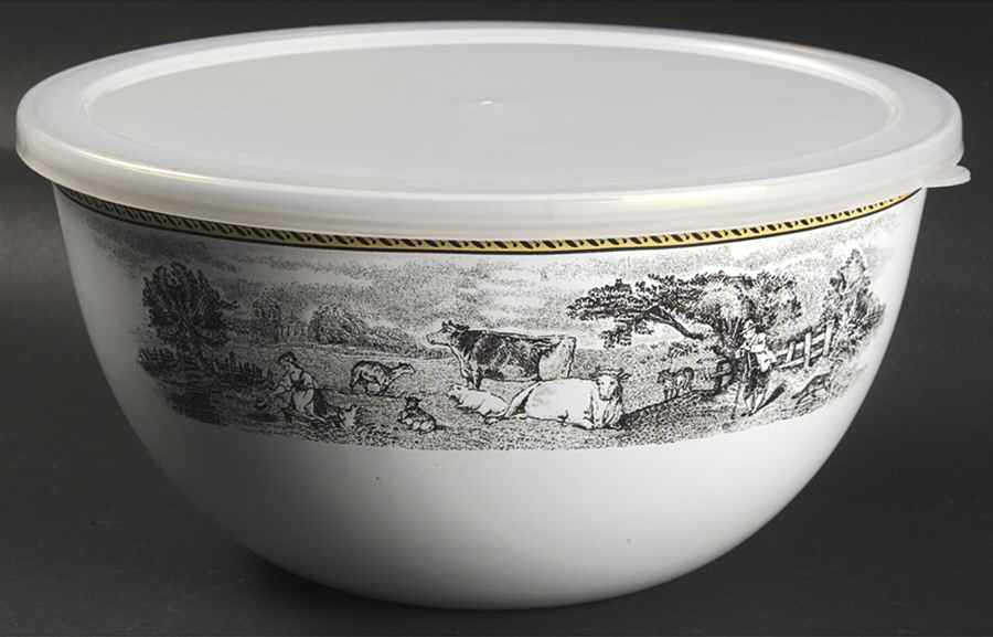 Audun Ferme 8" Metal Mixing Bowl & Plastic Lid by Villeroy & Boch-1