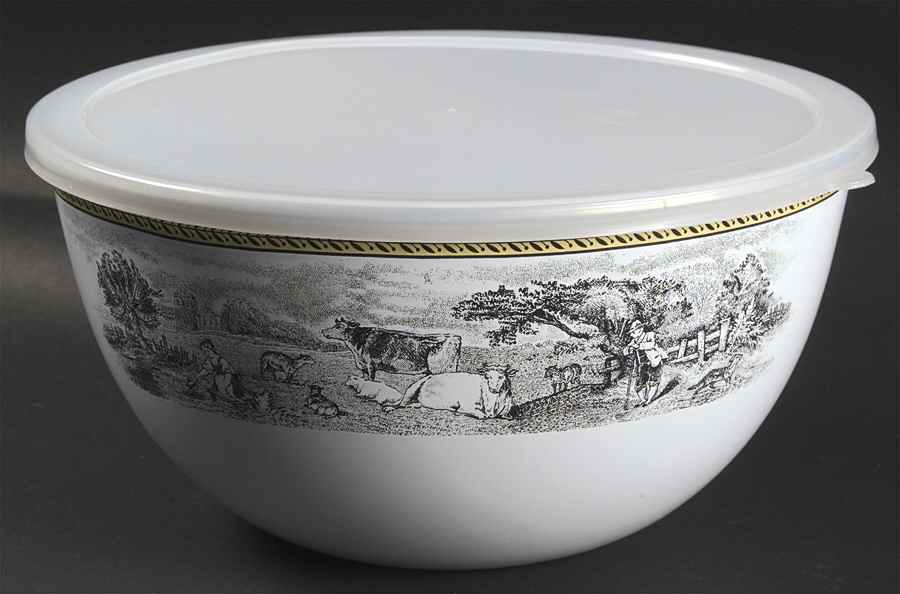 Audun Ferme 9" Metal Mixing Bowl & Plastic Lid by Villeroy & Boch-1