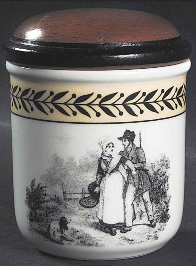 Audun Ferme 3" Storage Jar & Lid by Villeroy & Boch-1