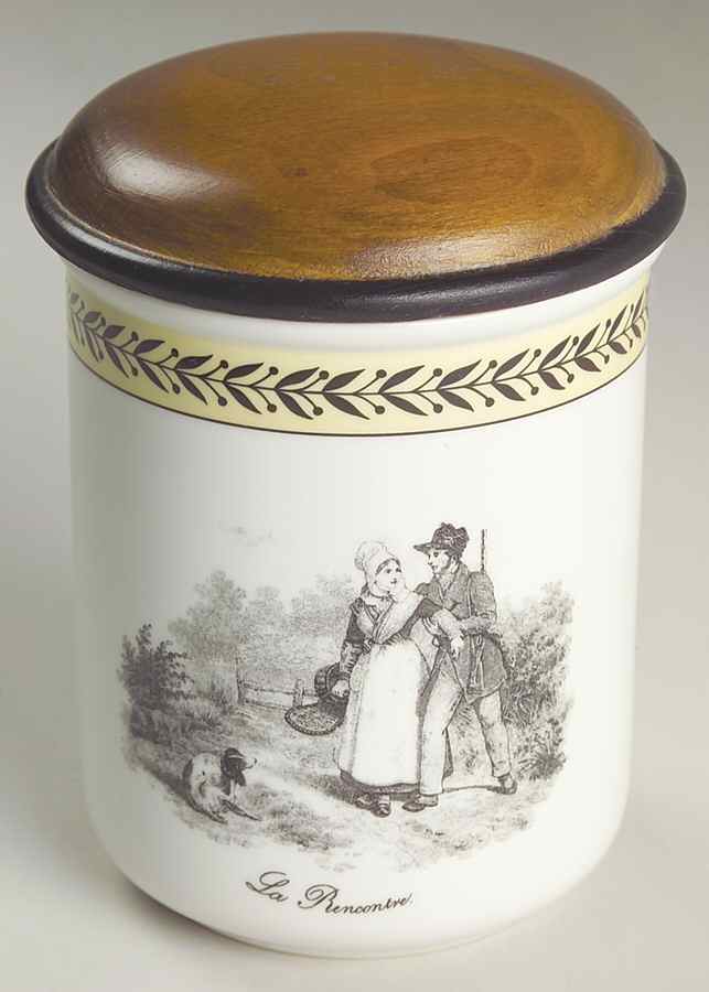 Audun Ferme 5" Storage Jar & Lid by Villeroy & Boch-1