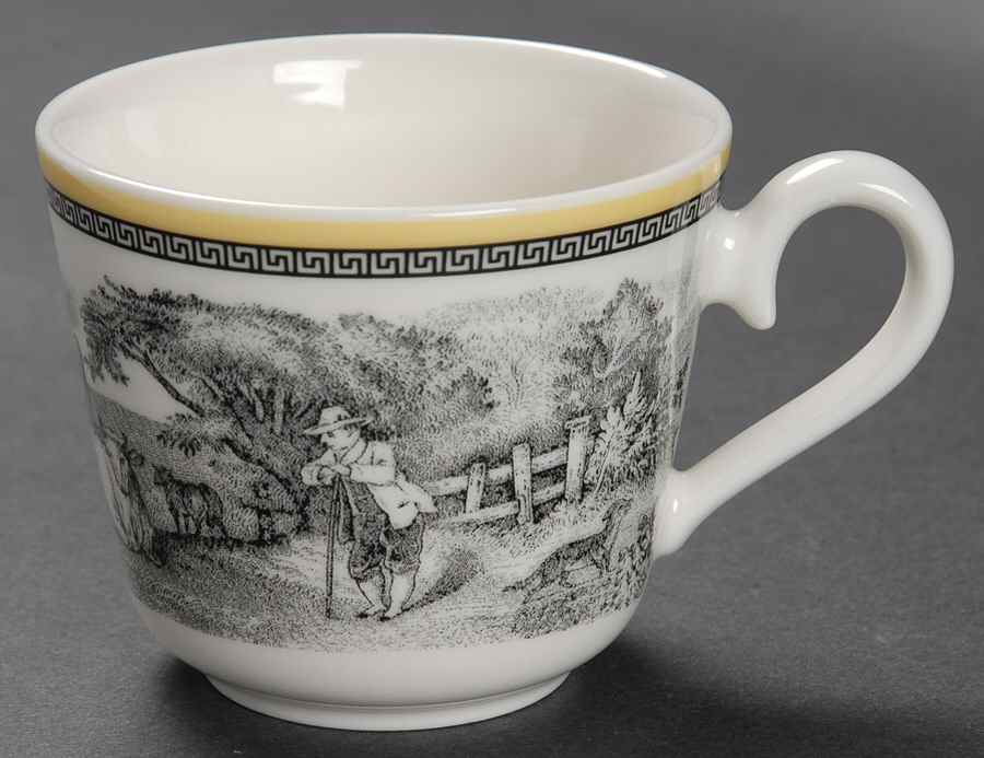 Audun Ferme Flat Demitasse Cup by Villeroy & Boch-1