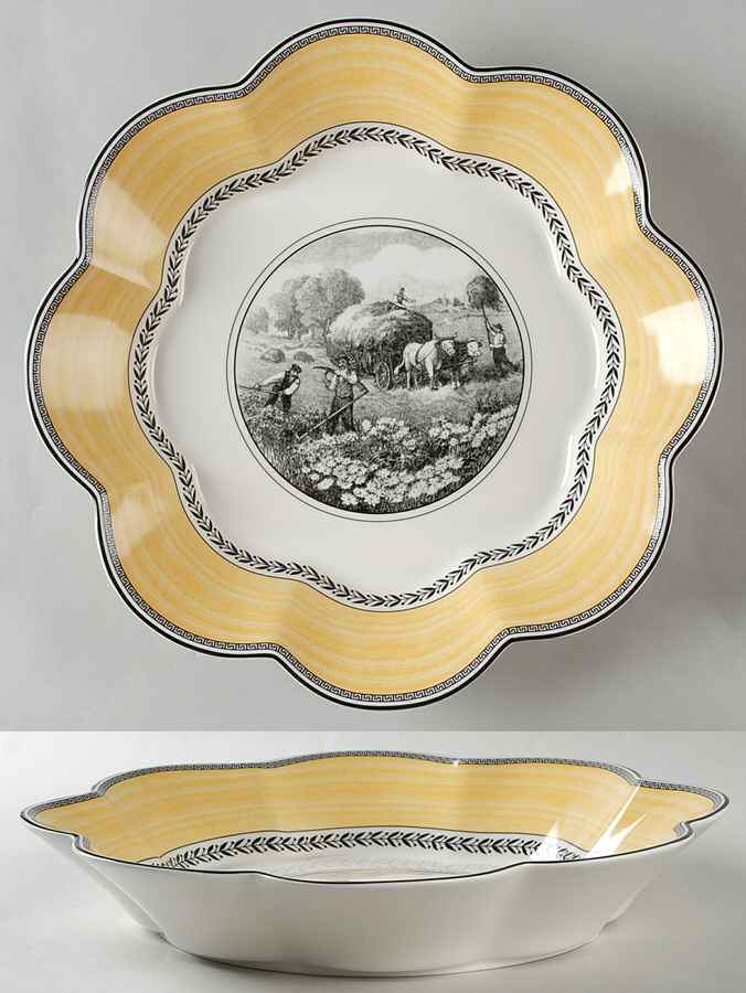 Audun Ferme Scalloped Serving Bowl by Villeroy & Boch-1