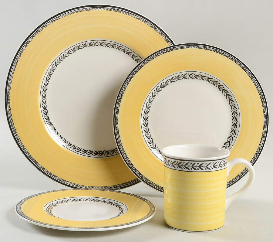 Audun Fleur 4 Piece Place Setting by Villeroy & Boch-1