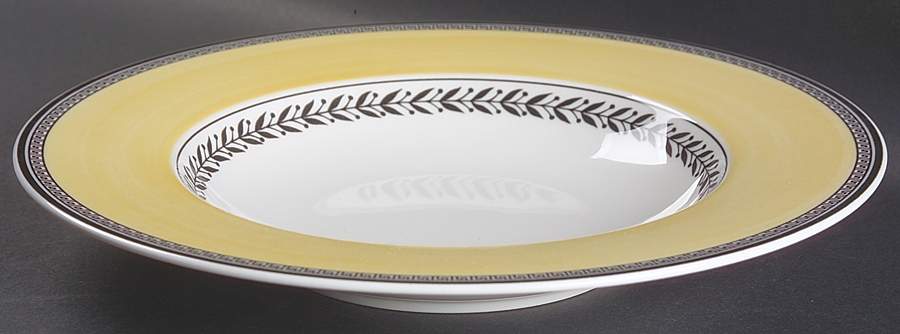 Audun Fleur Large Rim Soup Bowl by Villeroy & Boch-1