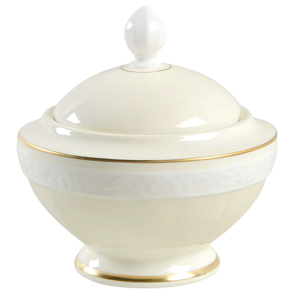 Ivoire Sugar Bowl & Lid by Villeroy & Boch-1