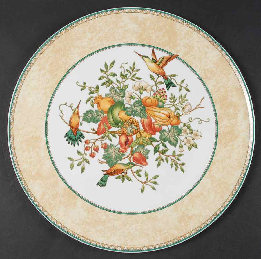 Golden Birds Cake Plate by Villeroy & Boch-1
