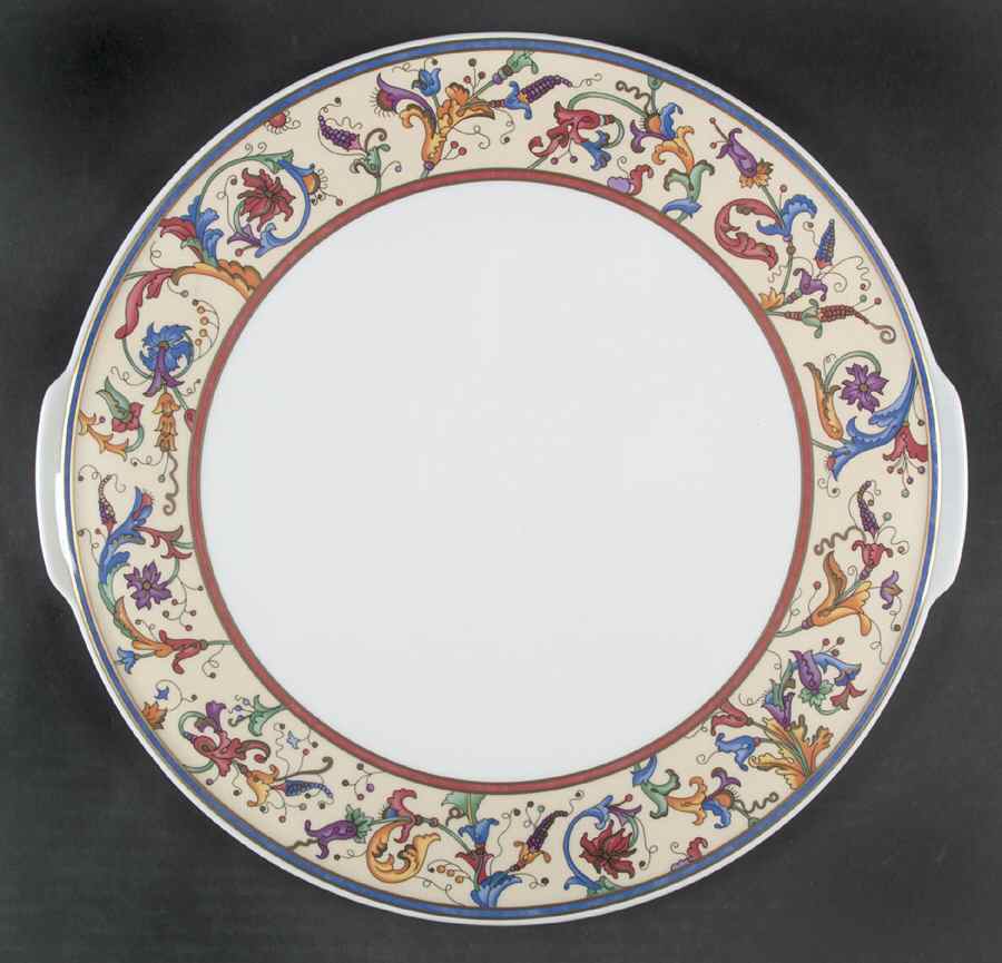 Madeline Handled Cake Plate by Villeroy & Boch-1