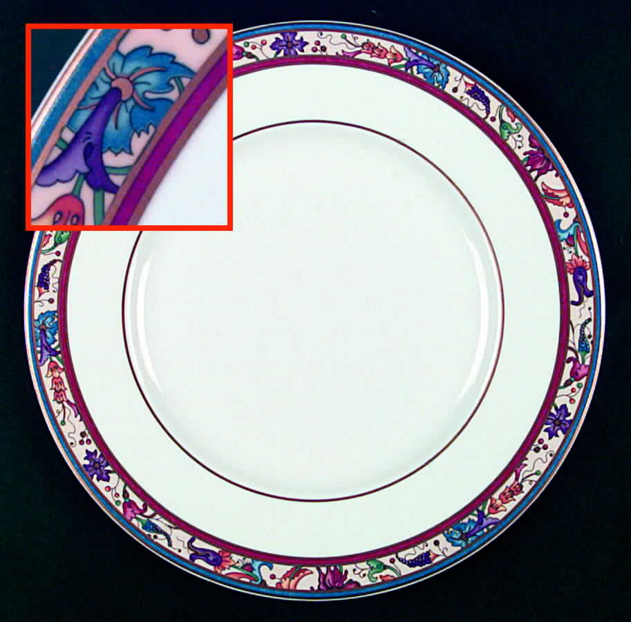 Madeline Filet Rouge Dinner Plate by Villeroy & Boch-1
