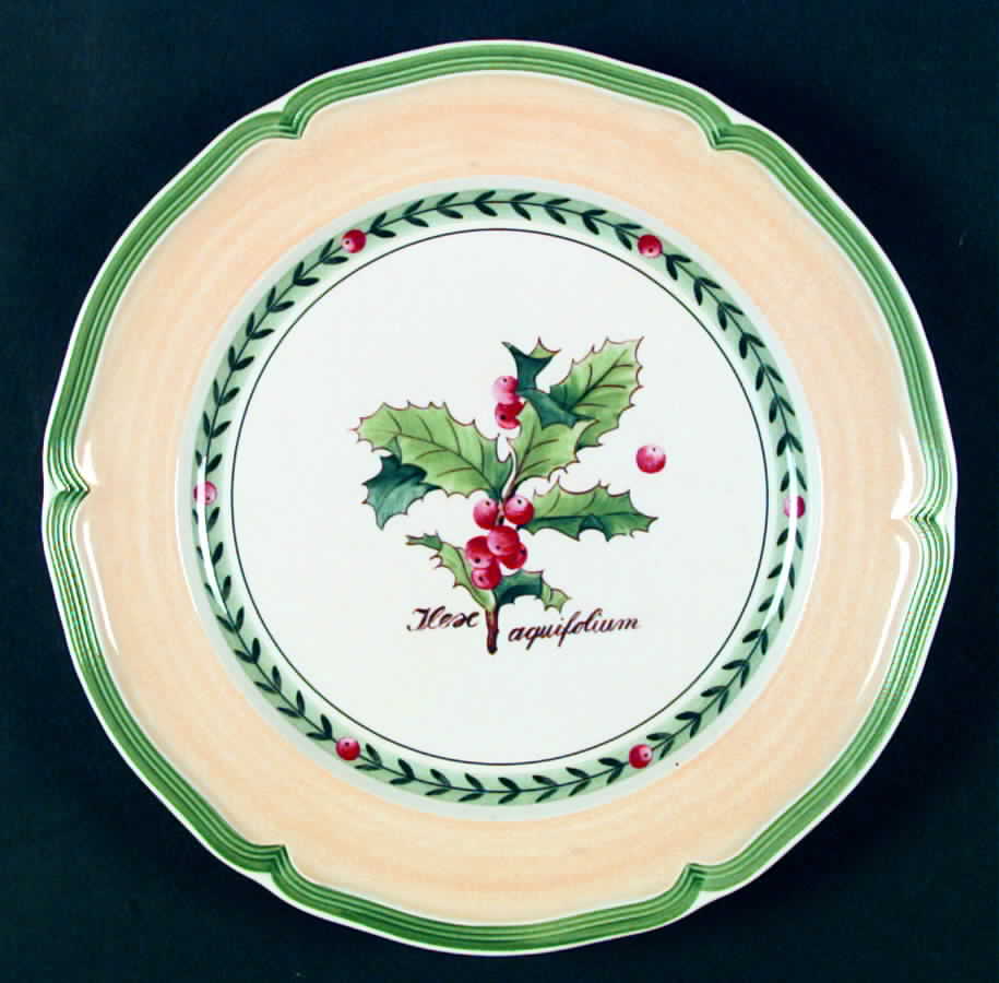 French Garden Christmas Dinner Plate by Villeroy & Boch-1