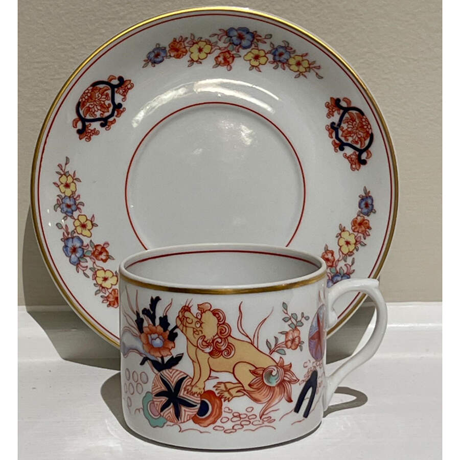 VIA14 Flat Cup & Saucer Set by Vista Alegre-1