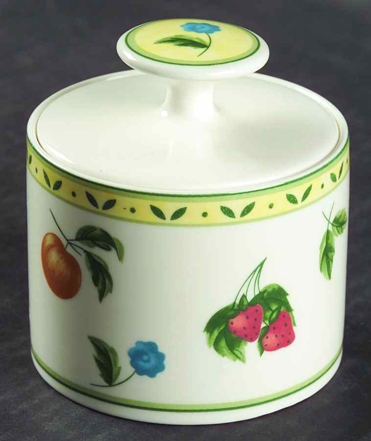 Savannah Sugar Bowl & Lid by Victoria & Beale-1