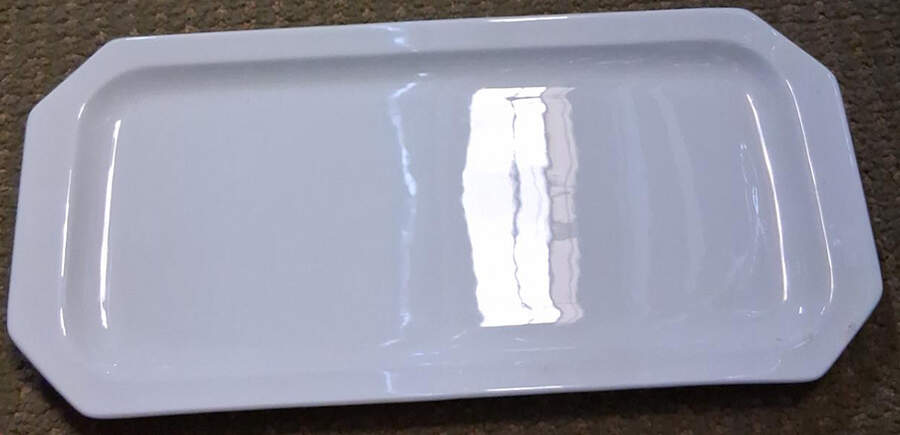 Astoria White 13" Sandwich Tray by Villeroy & Boch-1