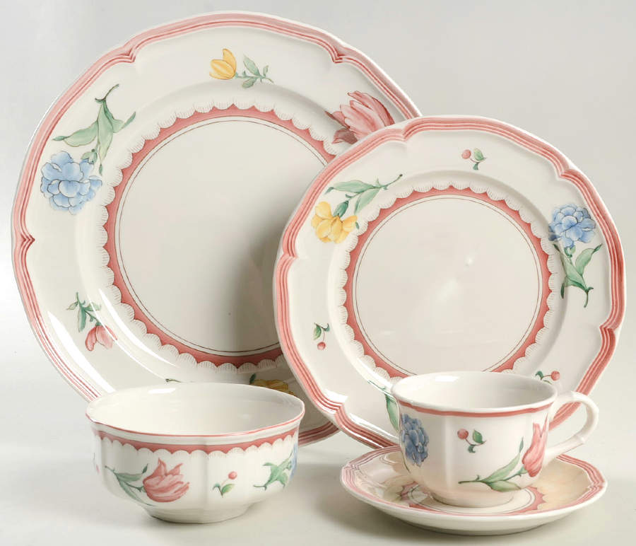 Jardin d'Alsace Fleur 5 Piece Place Setting by Villeroy & Boch-1