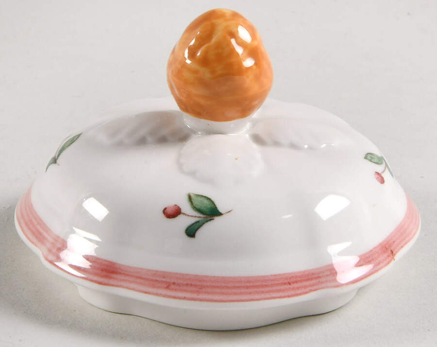 Jardin d'Alsace Fleur Lid for Sugar Bowl by Villeroy & Boch-1