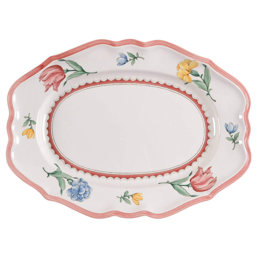Jardin d'Alsace Fleur 14" Oval Serving Platter by Villeroy & Boch-1