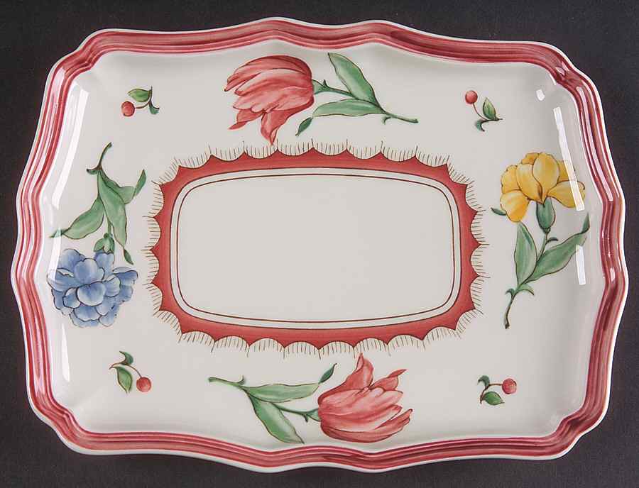 Jardin d'Alsace Fleur Butter Tray by Villeroy & Boch-1