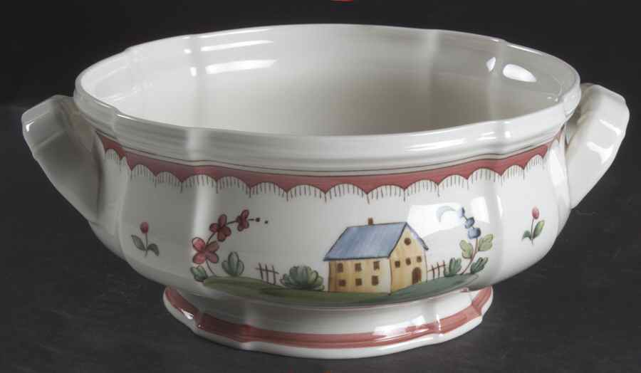 Jardin d'Alsace Fleur Round Vegetable No Lid by Villeroy & Boch-1