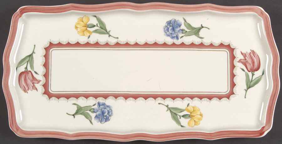 Jardin d'Alsace Fleur Large Sandwich Tray by Villeroy & Boch-1