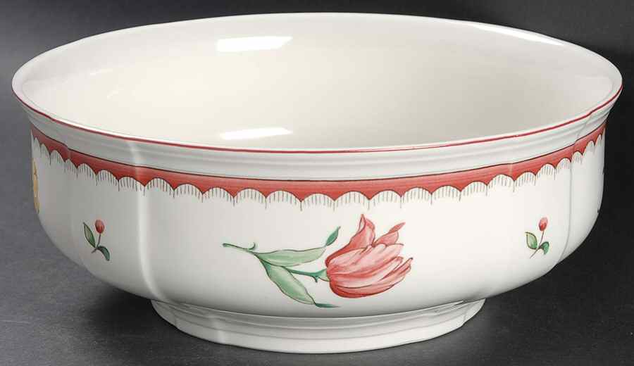 Jardin d'Alsace Fleur 9" Round Vegetable Bowl by Villeroy & Boch-1