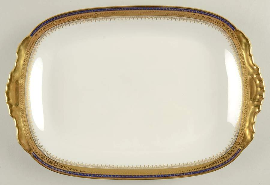 VIG71 14" Oval Serving Platter by Vignaud-1