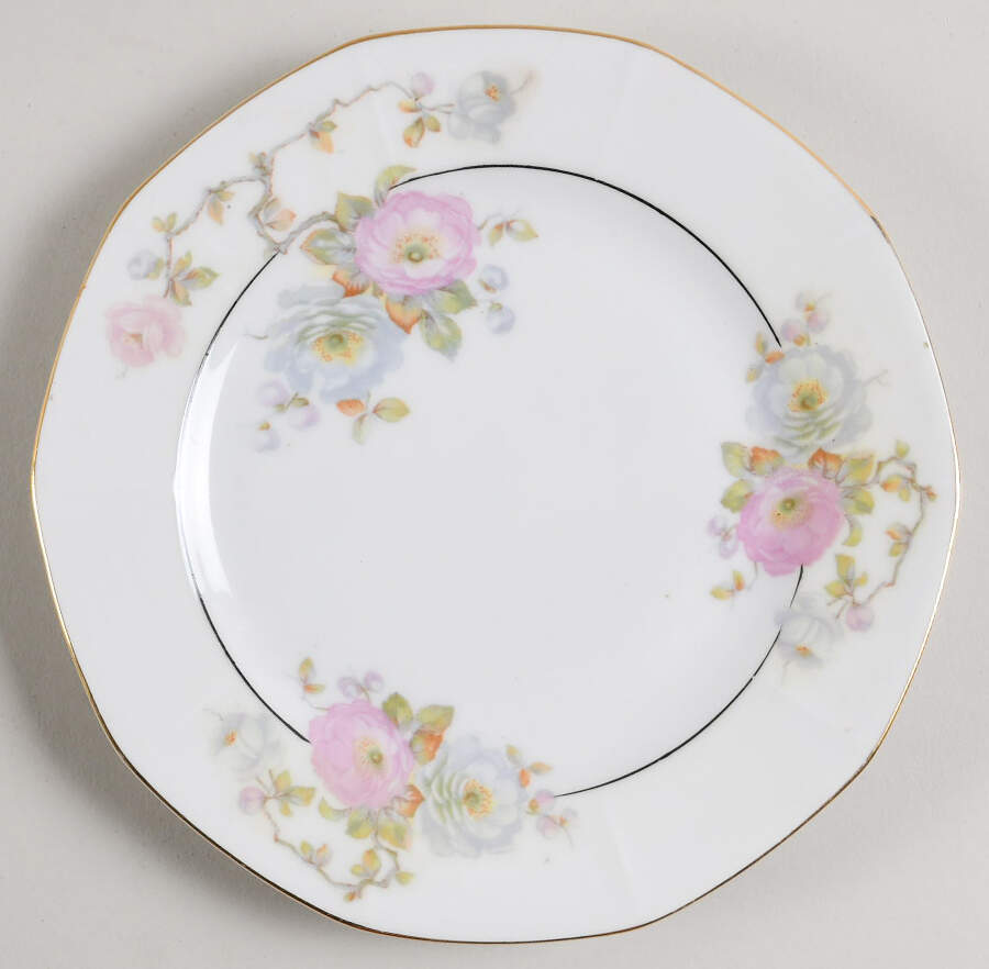 VIT147 Salad Plate by Victoria (Czech)-1