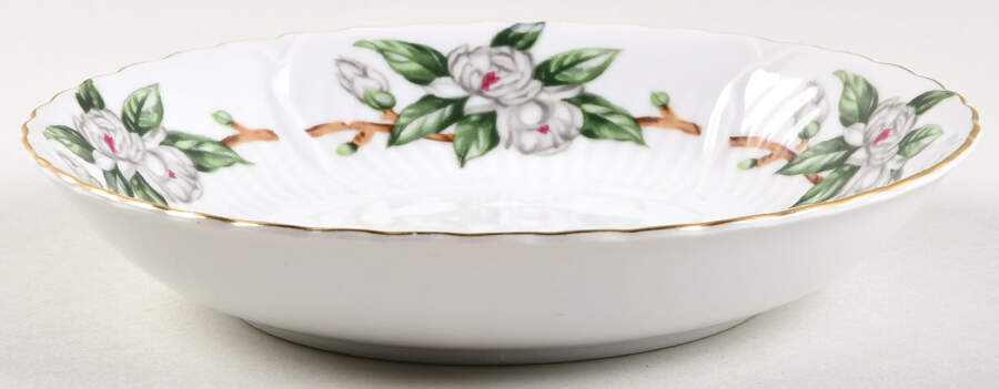 Camellia Coupe Soup Bowl by Victorian (Japan)-1