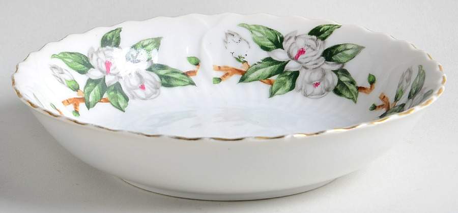 Camellia Fruit/Dessert (Sauce) Bowl by Victorian (Japan)-1