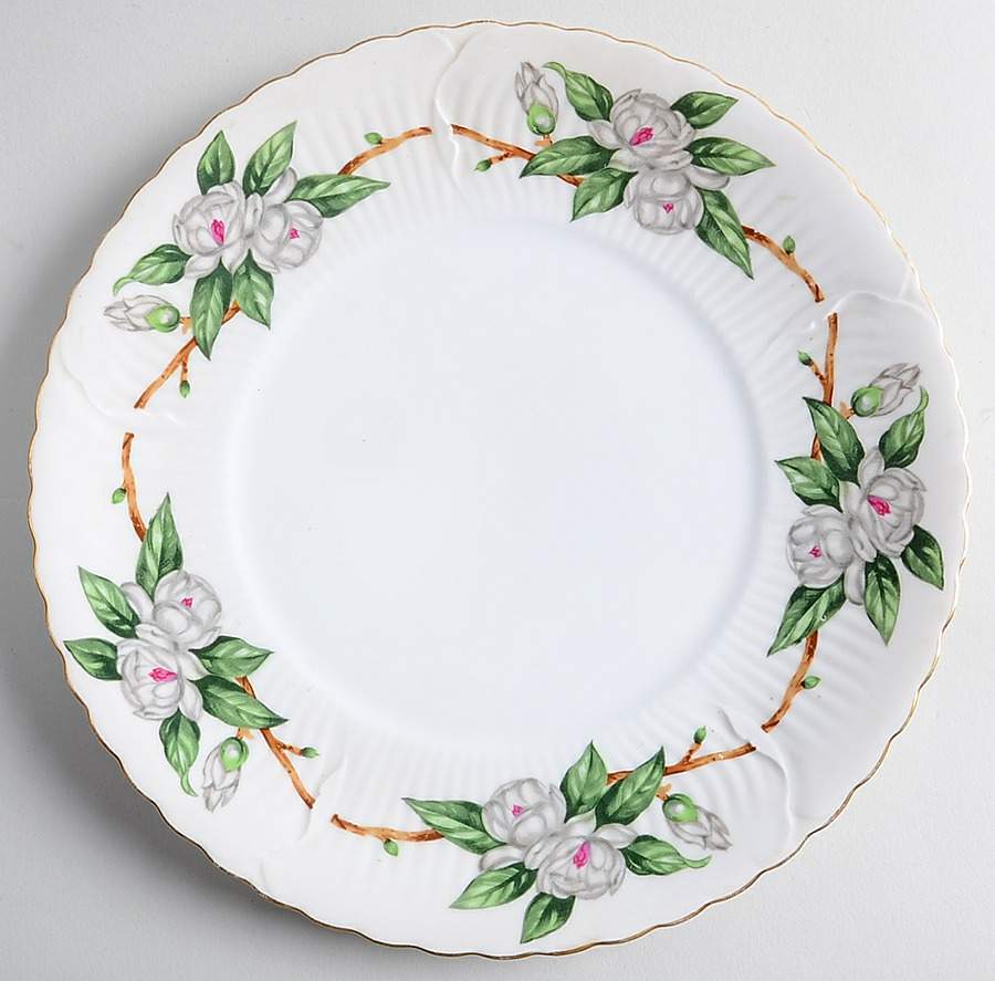 Camellia Dinner Plate by Victorian (Japan)-1