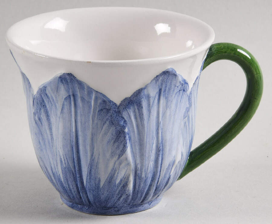 Viola Flat Cup by Vietri (Italy)-1