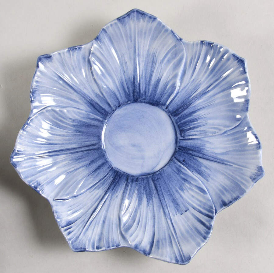 Viola Saucer by Vietri (Italy)-1