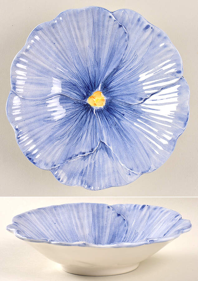 Viola Coupe Cereal Bowl by Vietri (Italy)-1