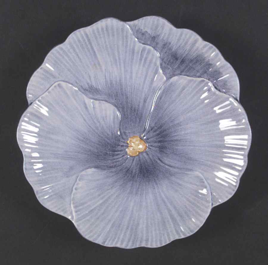 Viola Salad Plate by Vietri (Italy)-1