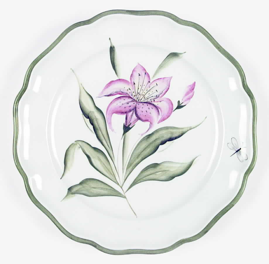 Fiori Belli Dinner Plate by Vietri (Italy)-1