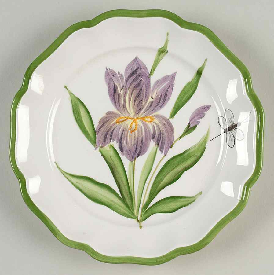 Fiori Belli Salad Plate by Vietri (Italy)-1