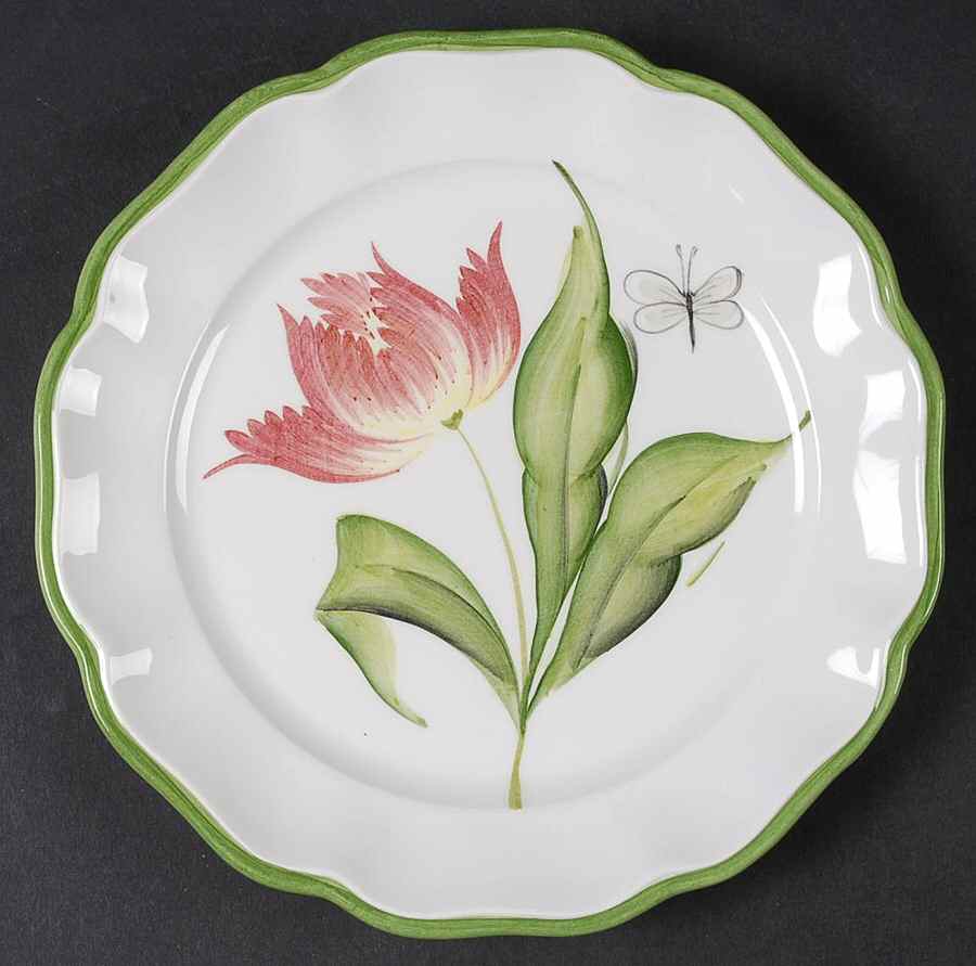 Fiori Belli Salad Plate by Vietri (Italy)-1