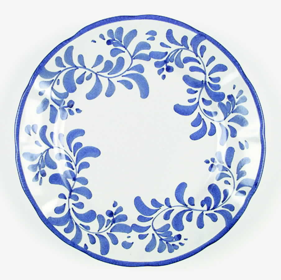 Barocco Blu Dinner Plate by Vietri (Italy)-1