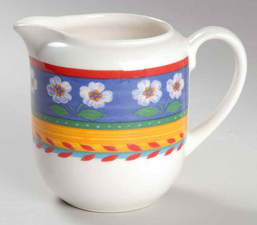 White Flowers Creamer by Vista Alegre-1