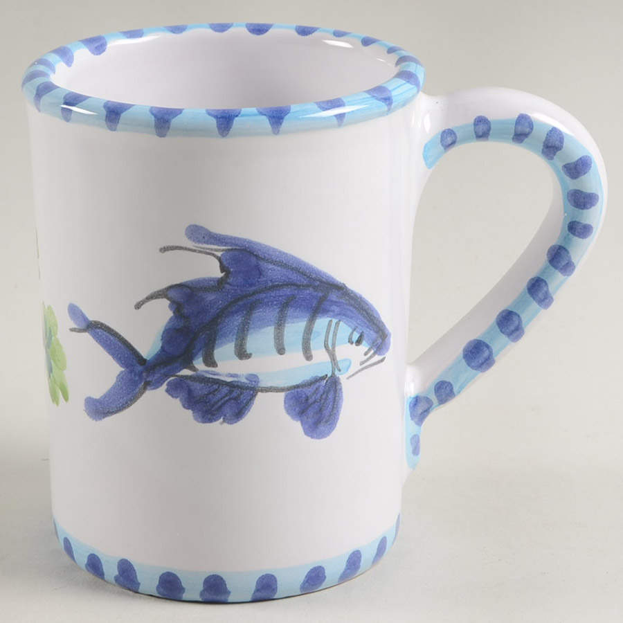Seafood Buffet Mug by Vietri (Italy)-1