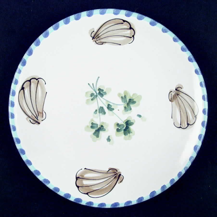 Seafood Buffet Luncheon Plate by Vietri (Italy)-1