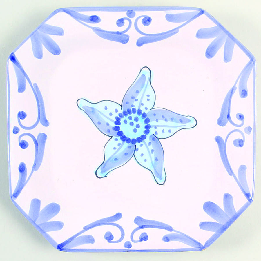 Seafood Buffet Wall Plate by Vietri (Italy)-1